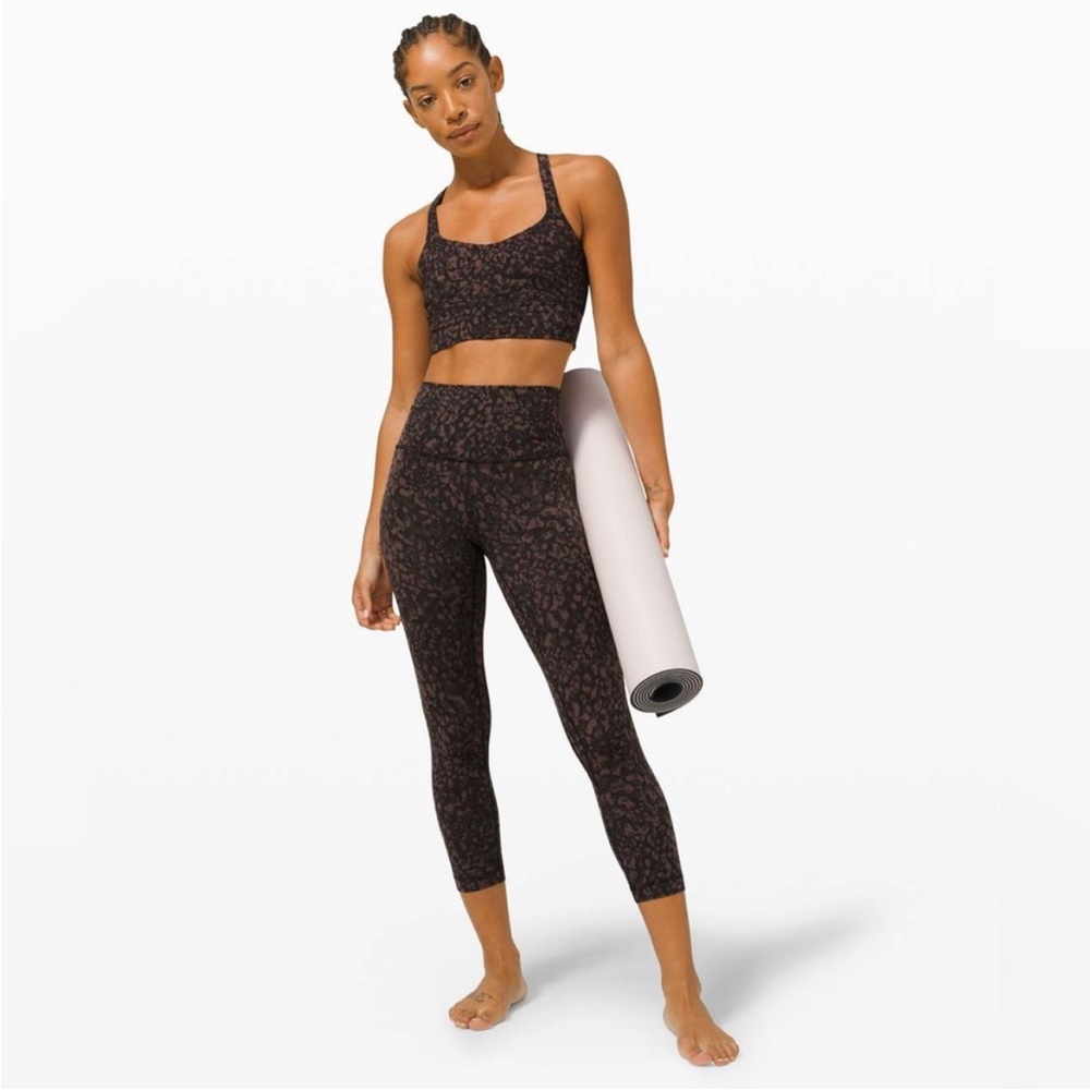 Lululemon Matching Set - Wild Thing Camo Brown